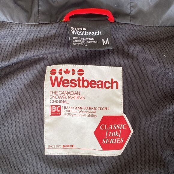 Westbeach Basecamp Classic 10K Series Snowboarding Unisex Jacket - Picture 13 of 16